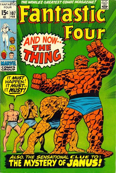 Fantastic Four #107 (1971) Comic Books Fantastic Four