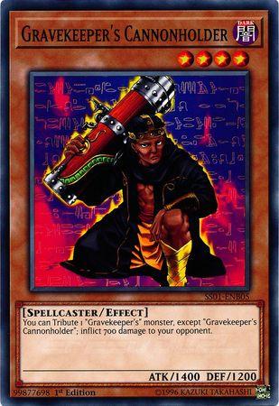 Gravekeeper's Cannonholder SS01-ENB05 Cover Art