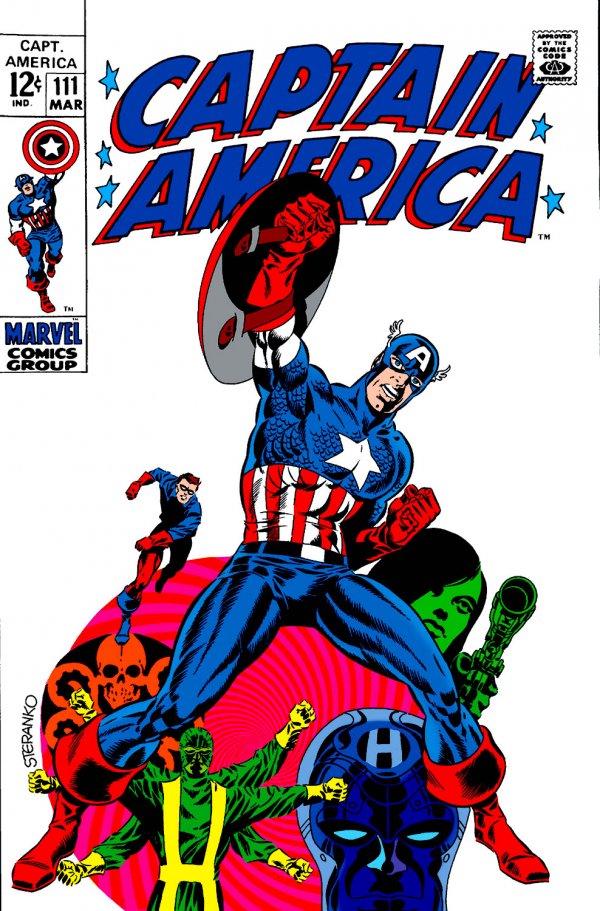 Captain America #111 (1969) Comic Books Captain America