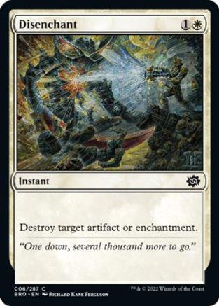 Disenchant #6 Magic Brother's War