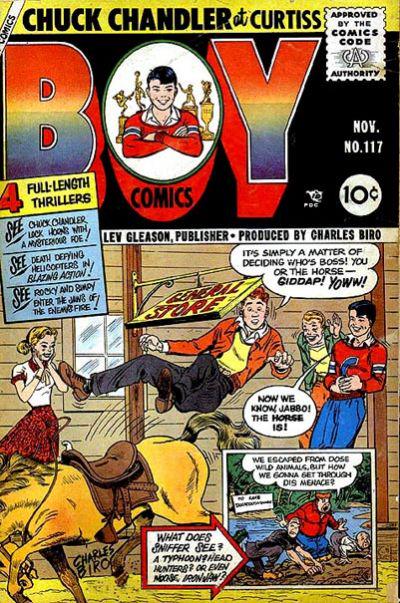 Boy Comics #117 (1955) Comic Books Boy Comics