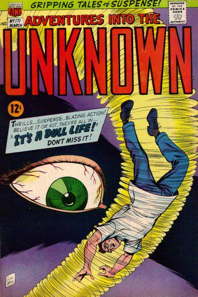 Adventures into the Unknown #171 (1967) Comic Books Adventures into the Unknown