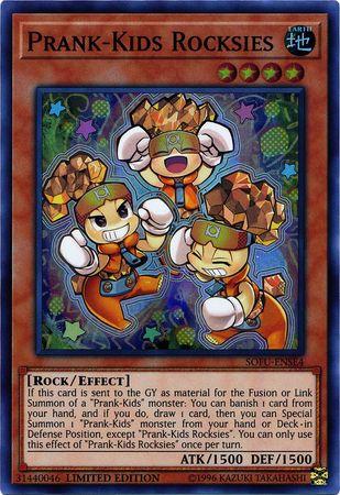 Prank-Kids Rocksies SOFU-ENSE4 YuGiOh Soul Fusion
