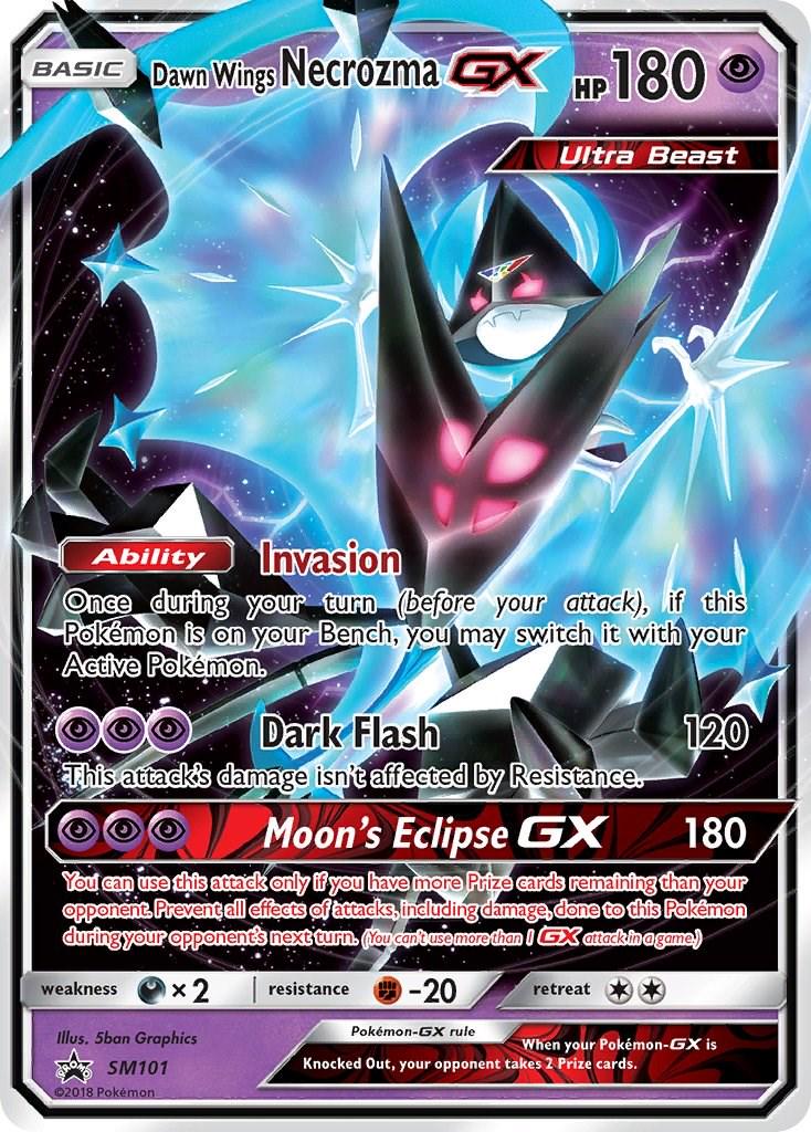 Dawn Wings Necrozma GX #SM101 Pokemon Promo