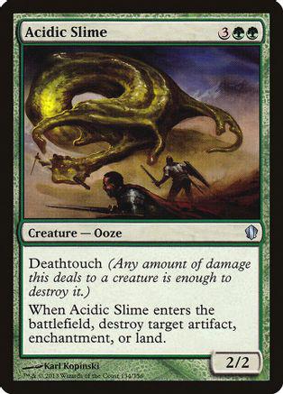 Acidic Slime Magic Commander 2013