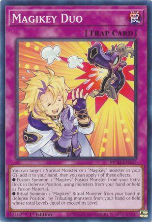 Magikey Duo MP22-EN167 YuGiOh 2022 Tin of the Pharaoh's Gods Mega Pack