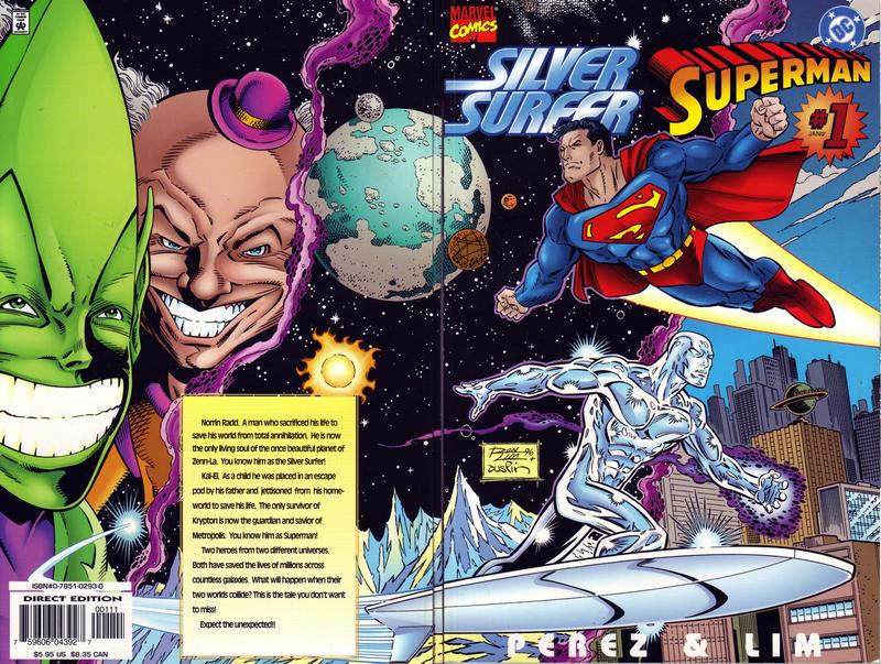 Silver Surfer / Superman #1 (1996) Comic Books Silver Surfer / Superman