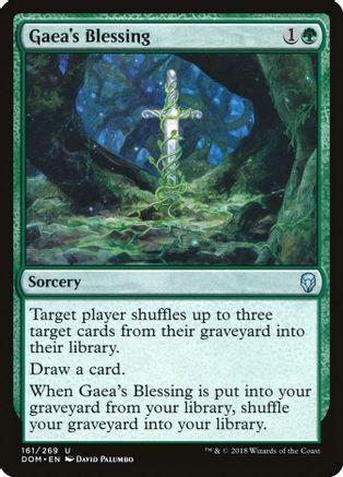 Gaea's Blessing Magic Dominaria
