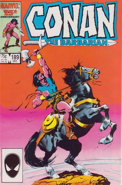 Conan the Barbarian #189 (1986) Comic Books Conan the Barbarian