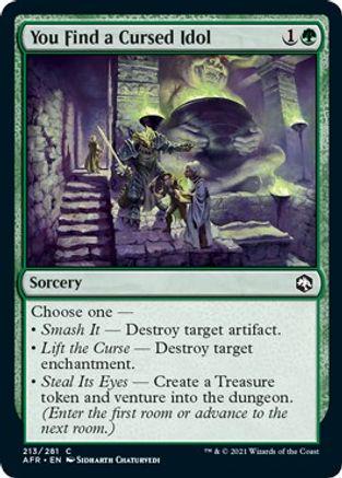 You Find a Cursed Idol #213 Magic Adventures in the Forgotten Realms
