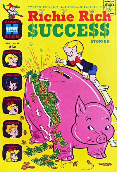 Richie Rich Success Stories #22 (1968) Comic Books Richie Rich Success Stories