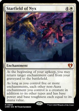 Starfield of Nyx #840 Magic Commander Masters