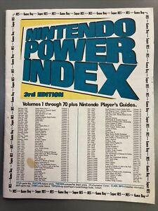 Nintendo Power Index 3rd Edition Nintendo Power