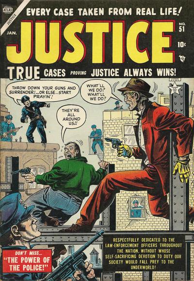 Justice #51 (1955) Comic Books Justice