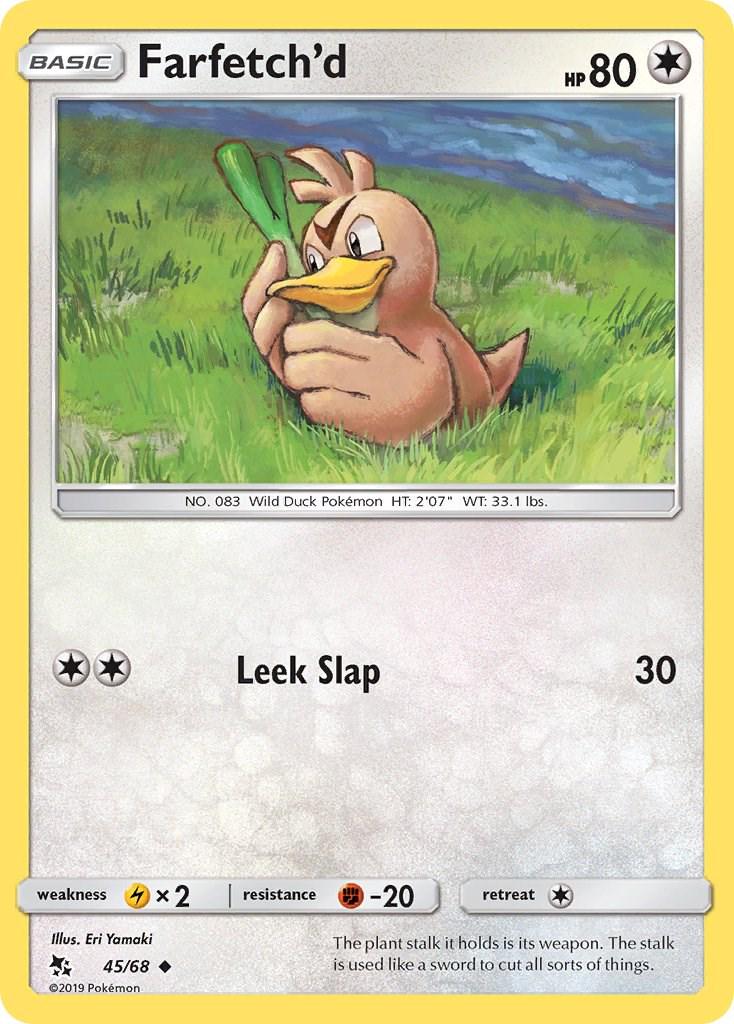 Farfetch'd #45 Pokemon Hidden Fates
