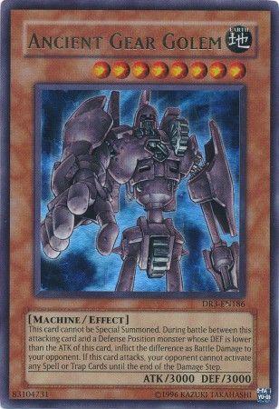 Ancient Gear Golem DR3-EN186 YuGiOh Dark Revelation Volume 3