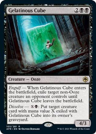 Gelatinous Cube Magic Adventures in the Forgotten Realms