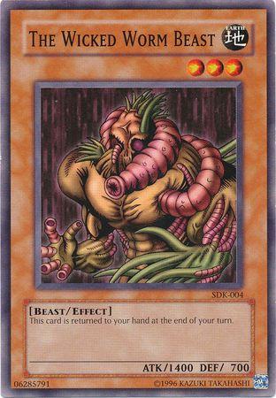 The Wicked Worm Beast SDK-004 YuGiOh Starter Deck: Kaiba