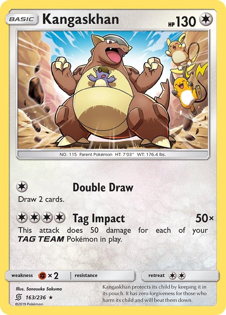 Kangaskhan #163 Pokemon Unified Minds