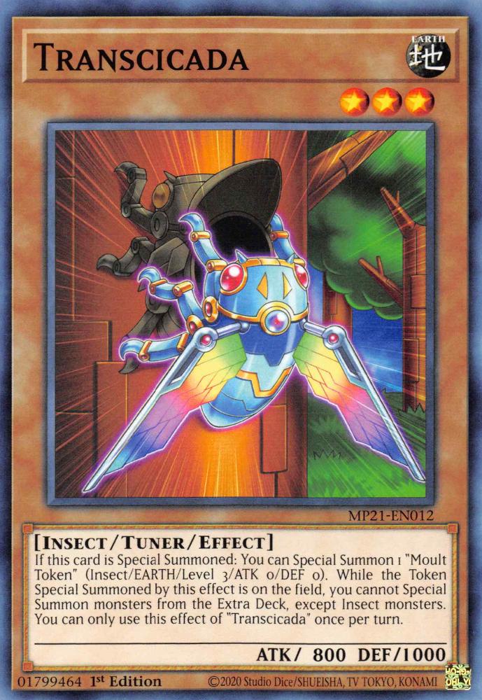 Transcicada MP21-EN012 YuGiOh 2021 Tin of Ancient Battles Mega Pack