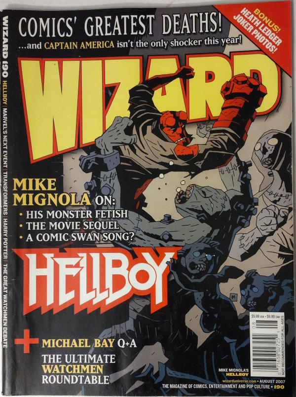 Wizard Magazine #190 (2007) Comic Books Wizard Magazine