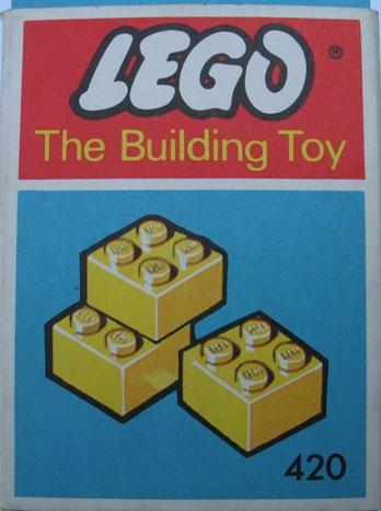 2 x 2 Bricks #420 LEGO Classic