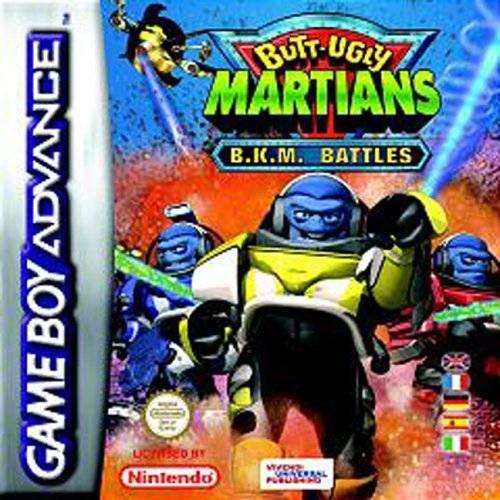 Butt Ugly Martians BKM Battles PAL GameBoy Advance