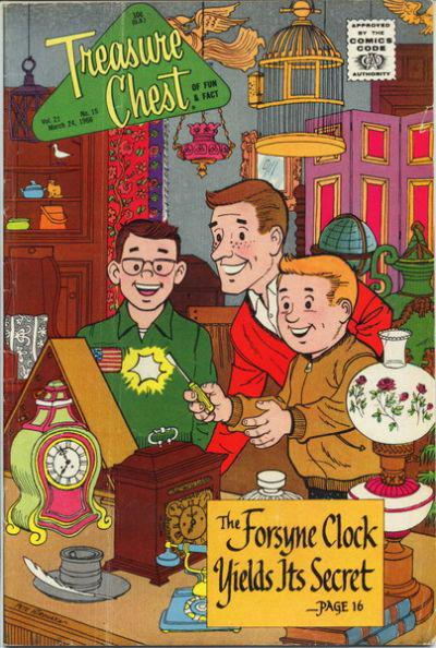 Treasure Chest of Fun and Fact #15 401 (1966) Comic Books Treasure Chest of Fun and Fact