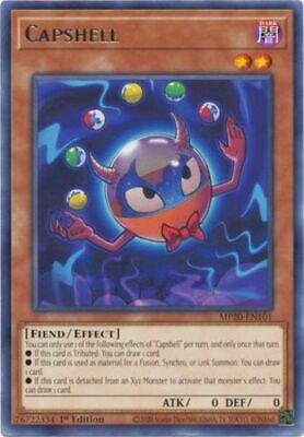 Capshell MP20-EN101 YuGiOh 2020 Tin of Lost Memories Mega Pack