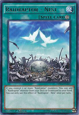 Raidraptor - Nest MP15-EN227 YuGiOh 2015 Mega-Tin Mega Pack
