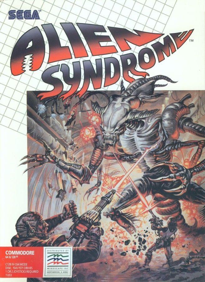 Alien Syndrome Commodore 64