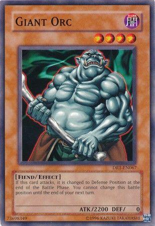 Giant Orc DR1-EN067 YuGiOh Dark Revelation Volume 1