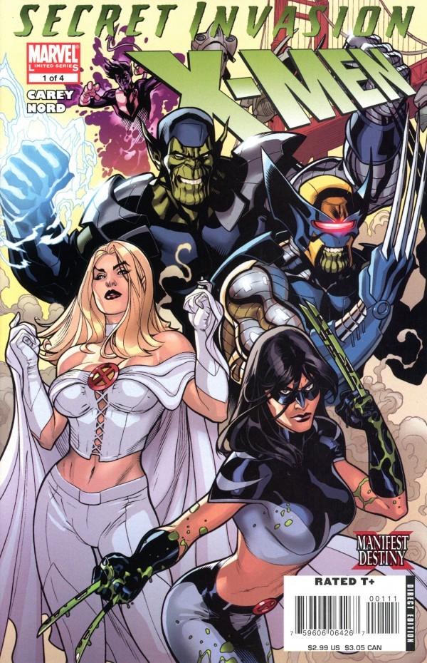 Secret Invasion: X-Men #1 (2008) Comic Books Secret Invasion: X-Men