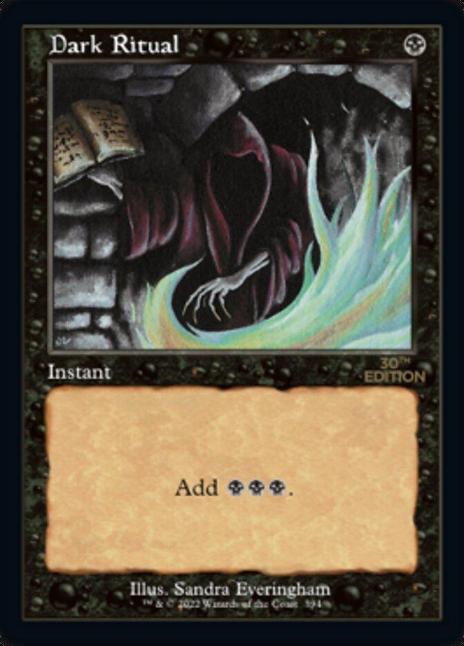 Dark Ritual #394 Magic 30th Anniversary