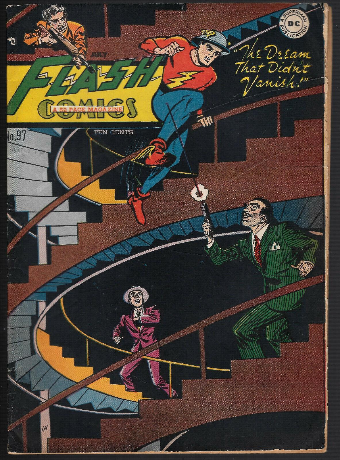 Flash Comics #97 (1948) Comic Books Flash Comics