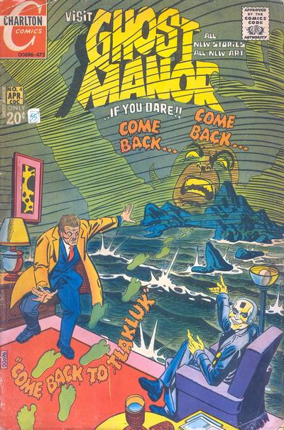 Ghost Manor #4 (1972) Comic Books Ghost Manor
