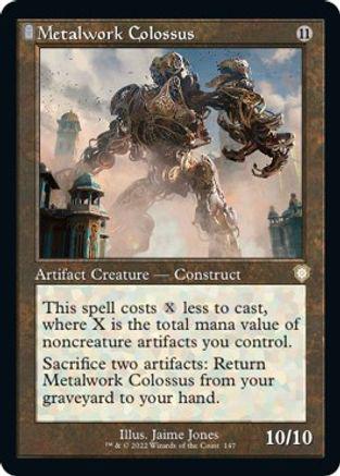 Metalwork Colossus Magic Brother's War Commander