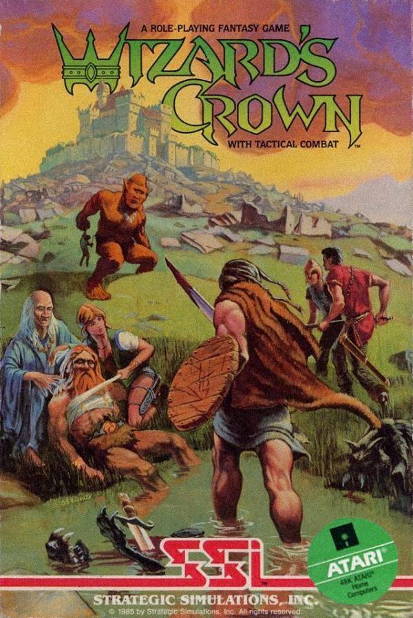 Wizard's Crown Atari 400
