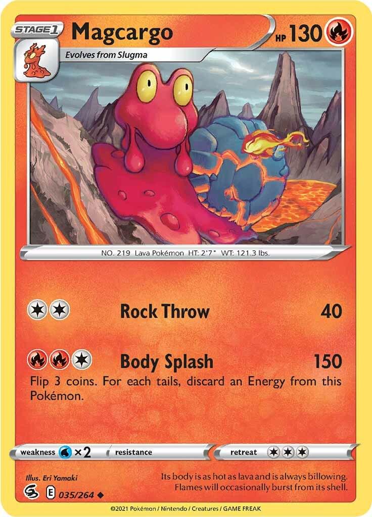 Magcargo #35 Pokemon Fusion Strike