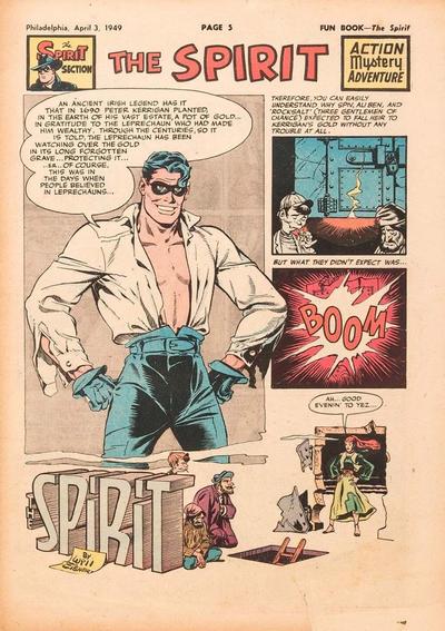 Spirit #4/3/1949 (1949) Comic Books Spirit