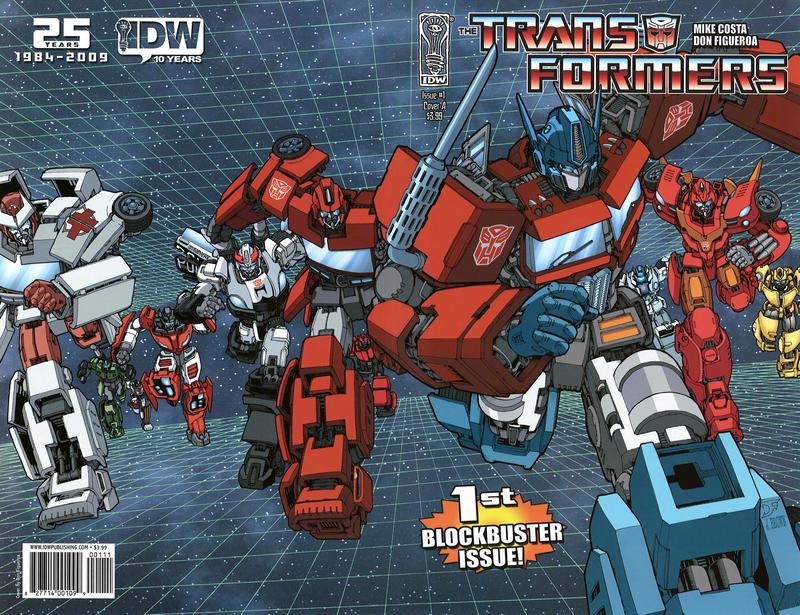 The Transformers #1 (2009) Comic Books Transformers