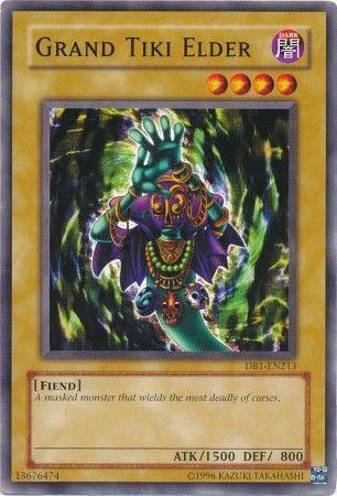 Grand Tiki Elder DB1-EN213 YuGiOh Dark Beginning 1