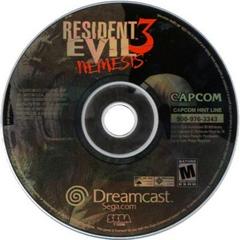 Disc | Resident Evil 3 Nemesis Sega Dreamcast