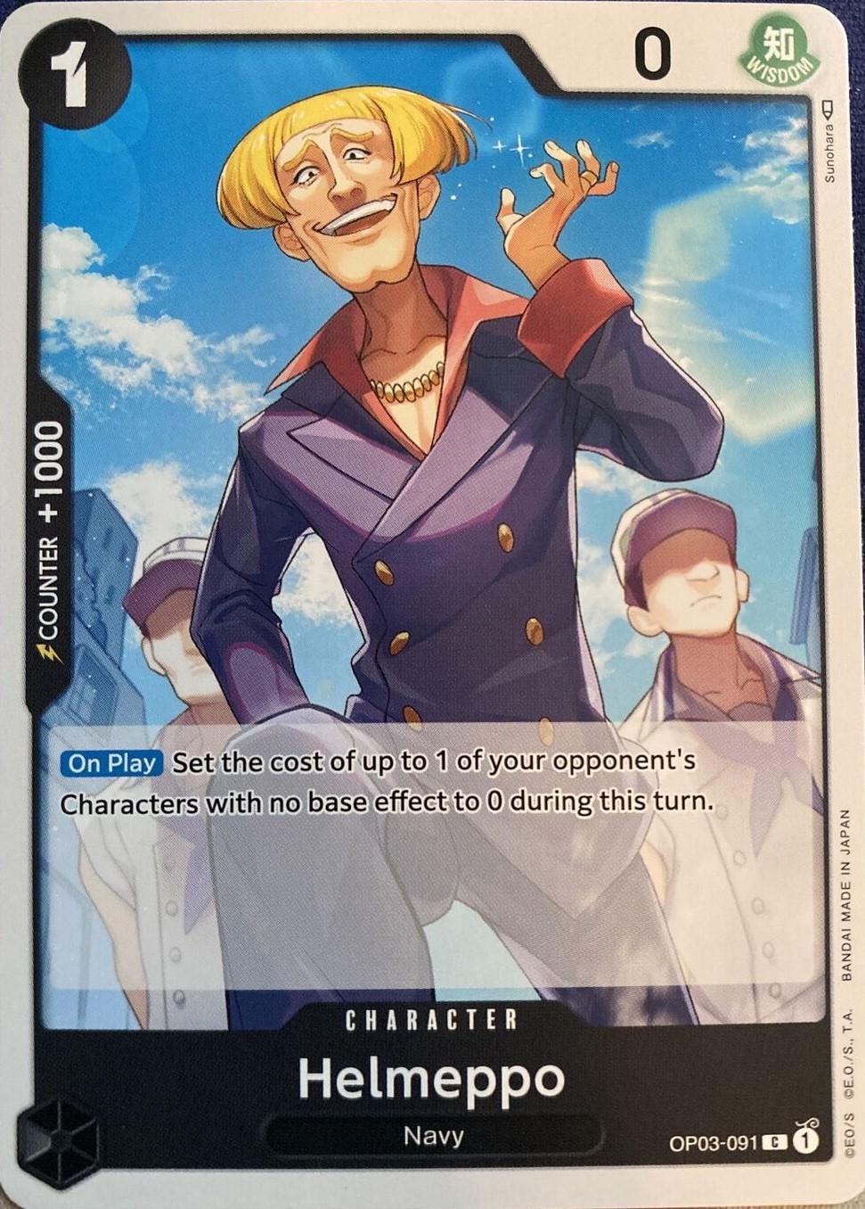 Helmeppo OP03-091 One Piece Pillars of Strength