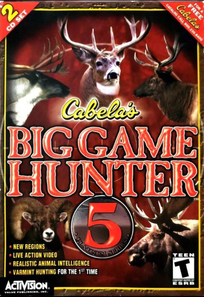 Cabela's Big Game Hunter 5 PC Games