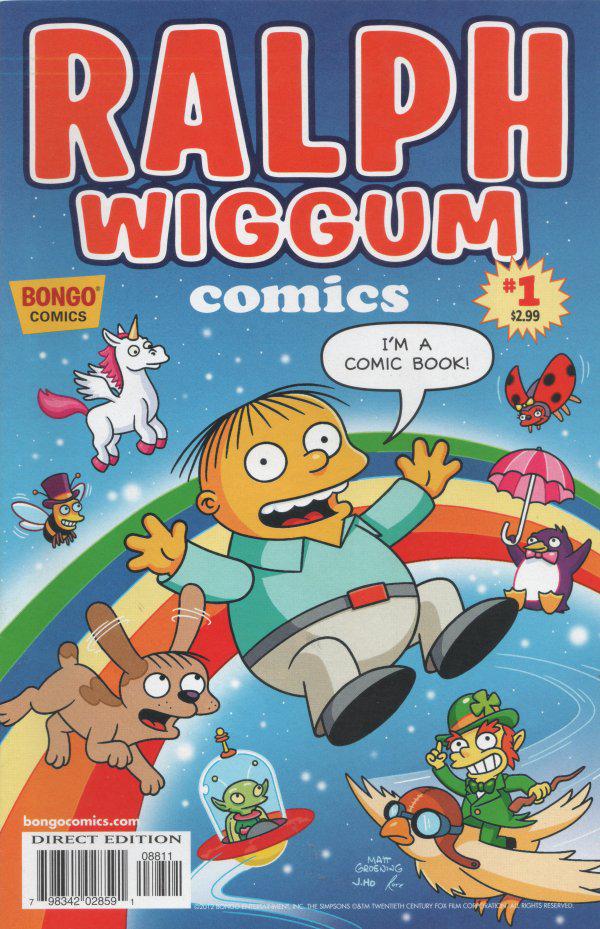 Ralph Wiggum Comics #1 (2012) Comic Books Ralph Wiggum Comics