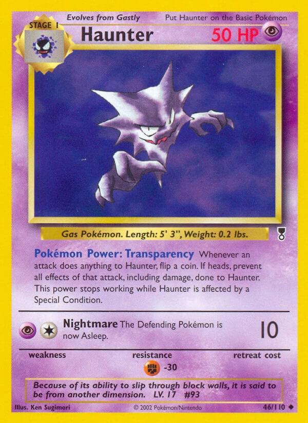 Haunter #46 Pokemon Legendary Collection