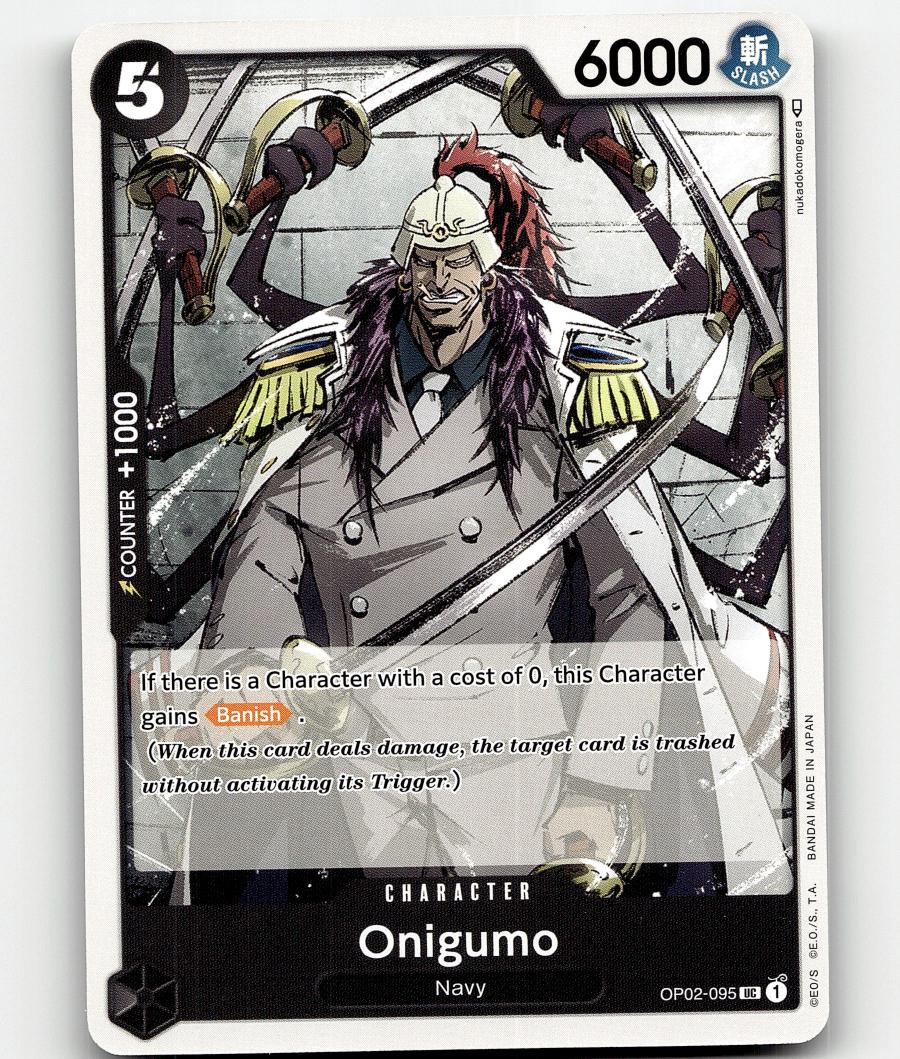 Onigumo OP02-095 One Piece Paramount War