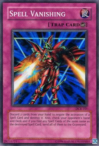 Spell Vanishing DCR-101 YuGiOh Dark Crisis