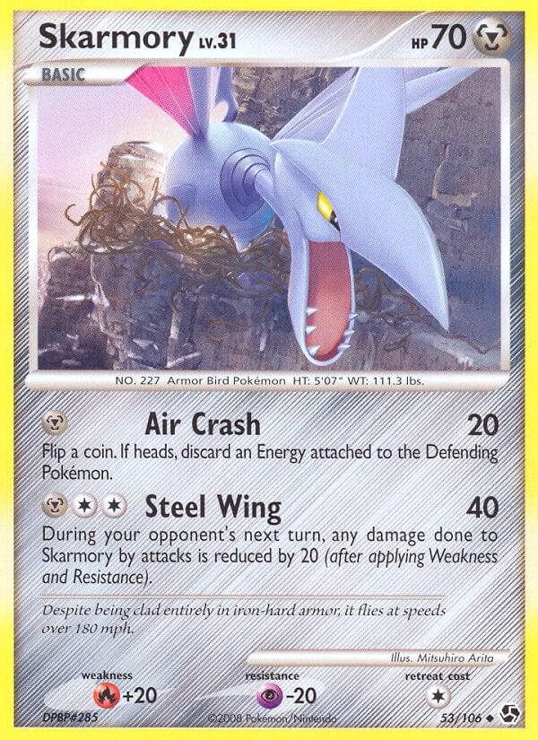 Skarmory #53 Pokemon Great Encounters